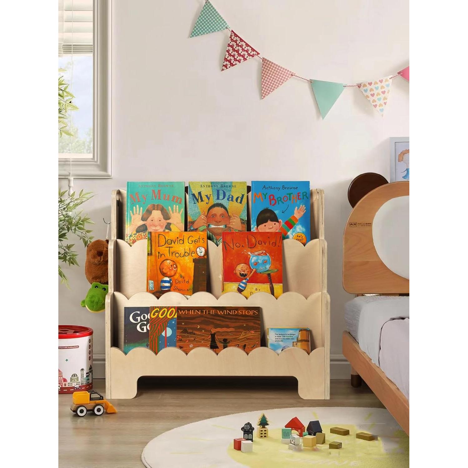 Estantería Infantil Tohiasen de Madera 3 Niveles Montessori