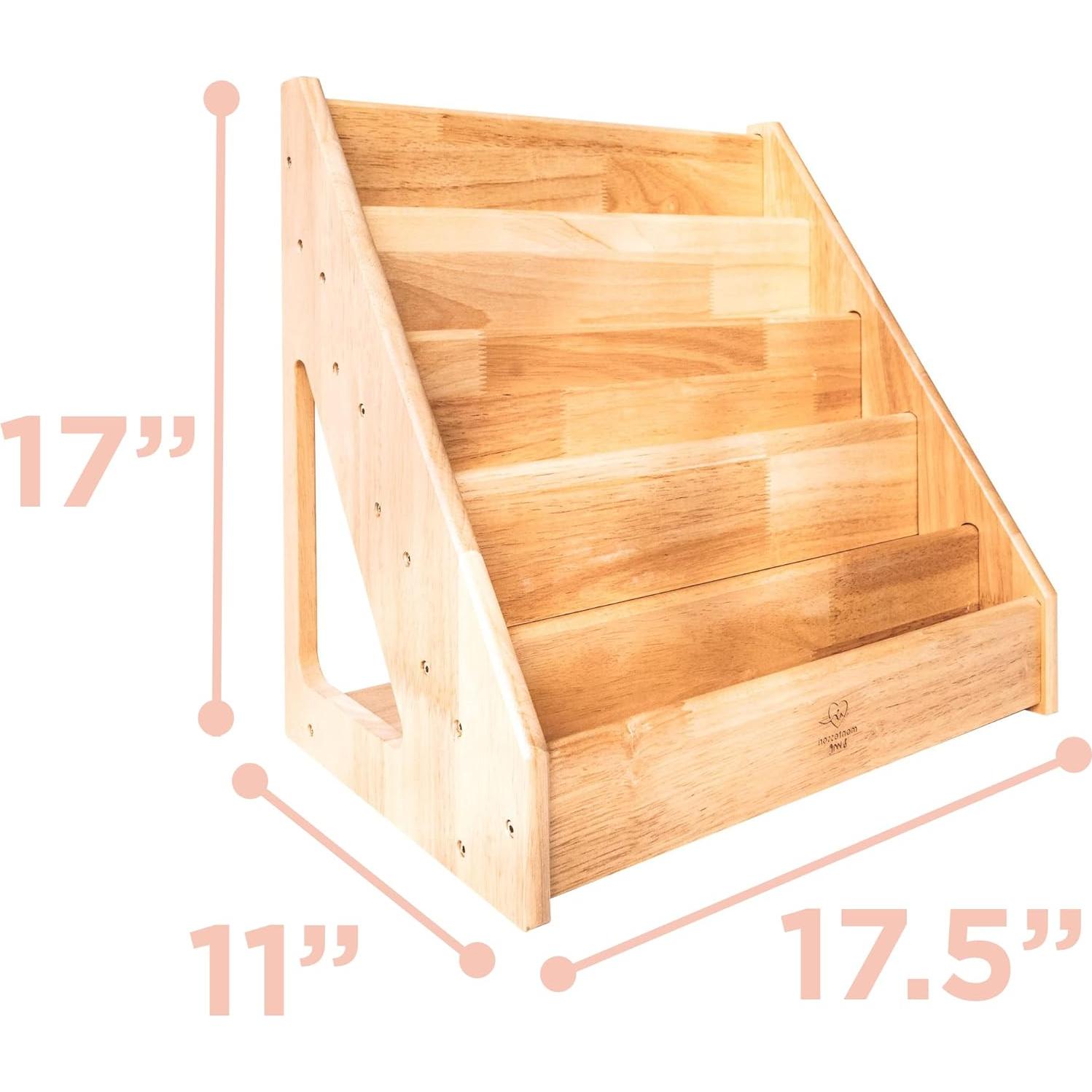 Estantería Montessori & Me de Madera para Niños - 1 Estante Frontal