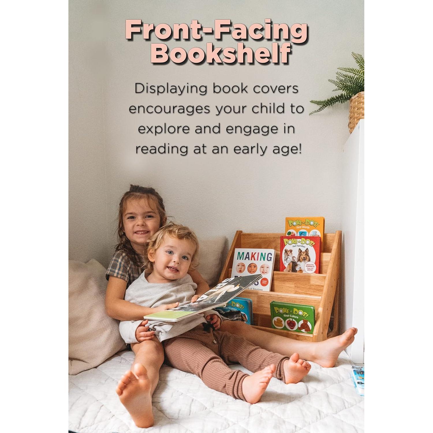 Estantería Montessori & Me de Madera para Niños - 1 Estante Frontal