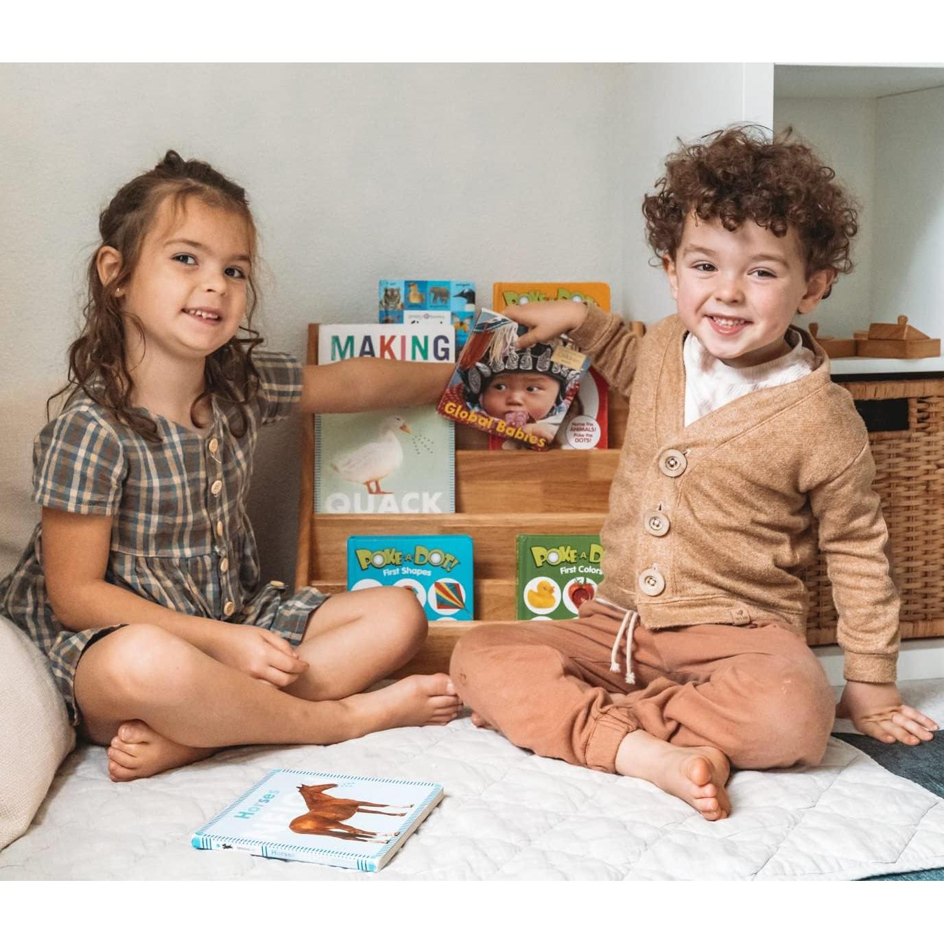 Estantería Montessori & Me de Madera para Niños - 1 Estante Frontal