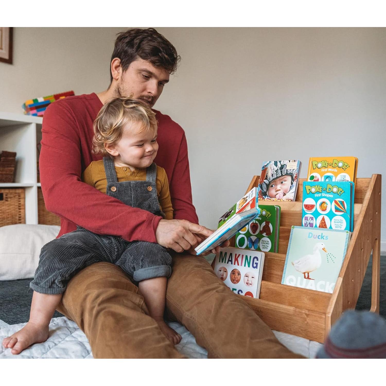 Estantería Montessori & Me de Madera para Niños - 1 Estante Frontal