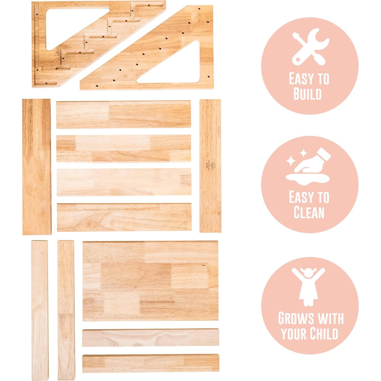 Estantería Montessori & Me de Madera para Niños - 1 Estante Frontal