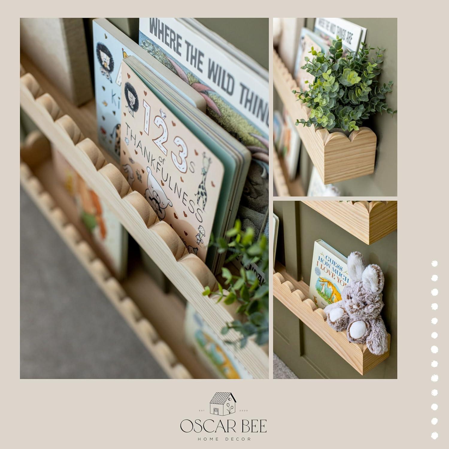 Estantería Montessori de Pino Oscar Bee 86 cm para Niños