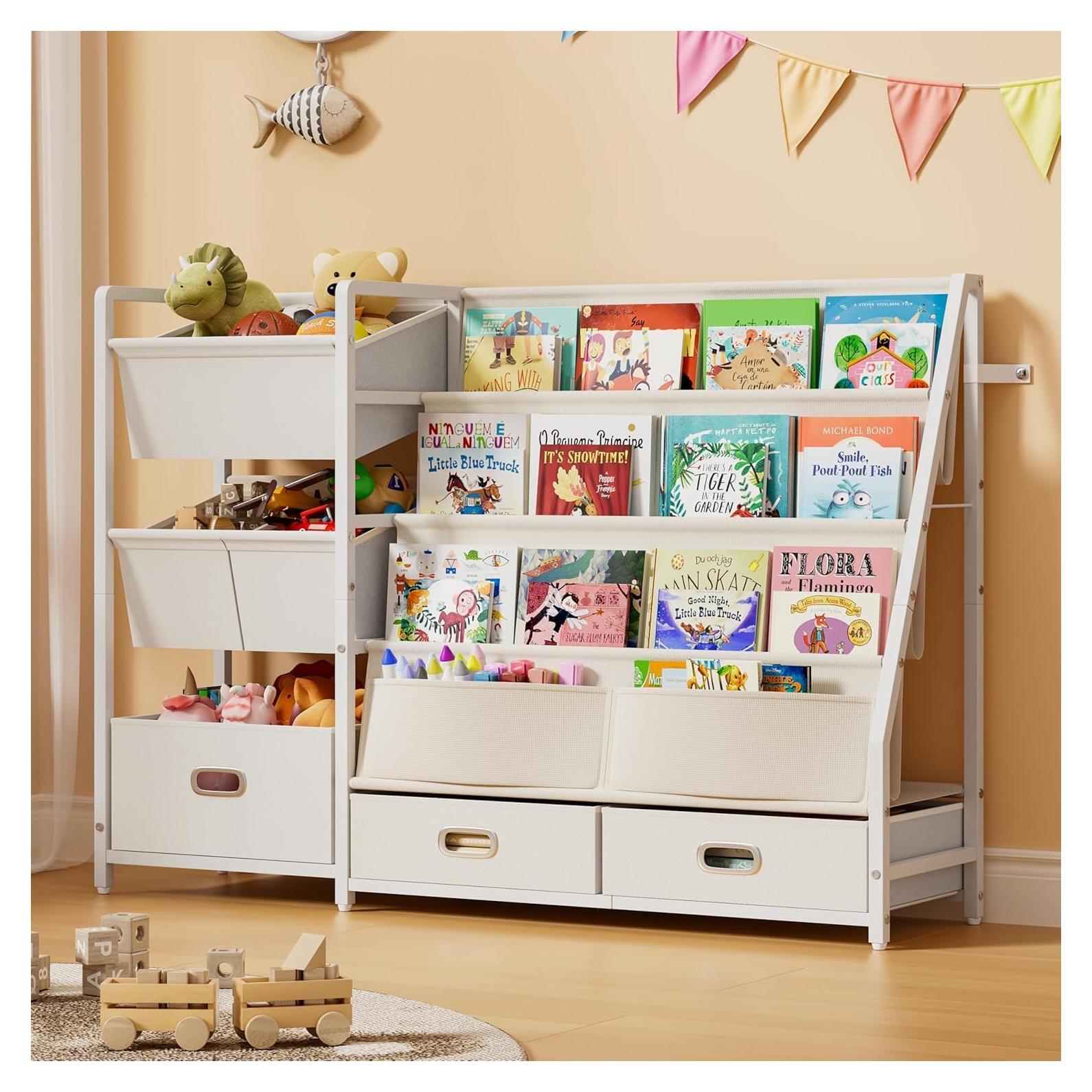 Estantería para Niños HAVLOTII SJ07 con 6 Contenedores