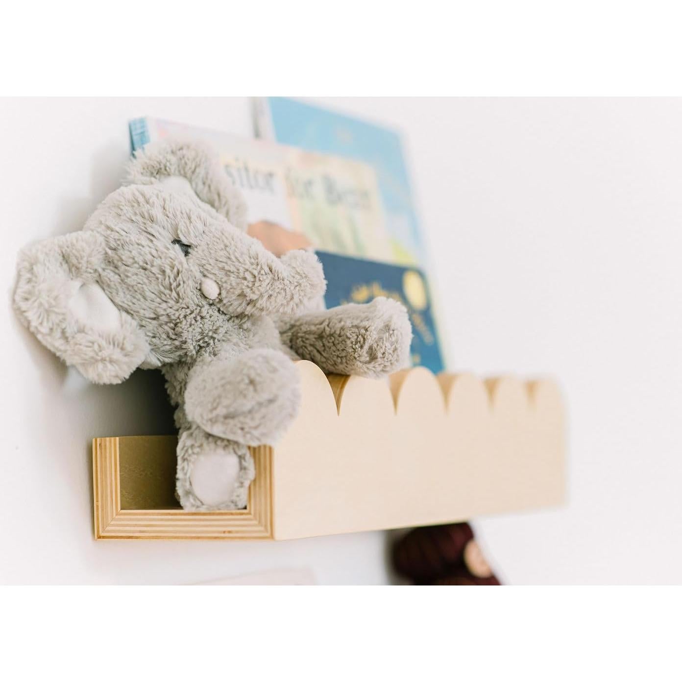 Estanterías Flotantes de Madera Fable Twig - Juego de 2