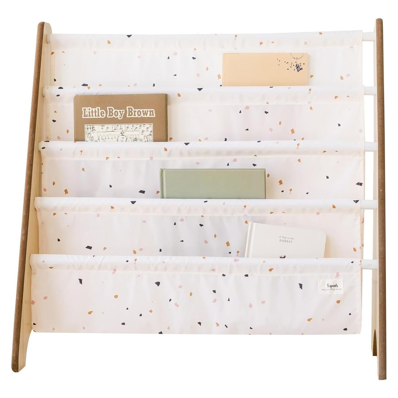 Estantería de Libros 3 Sprouts de Tela Reciclada - 4 Niveles