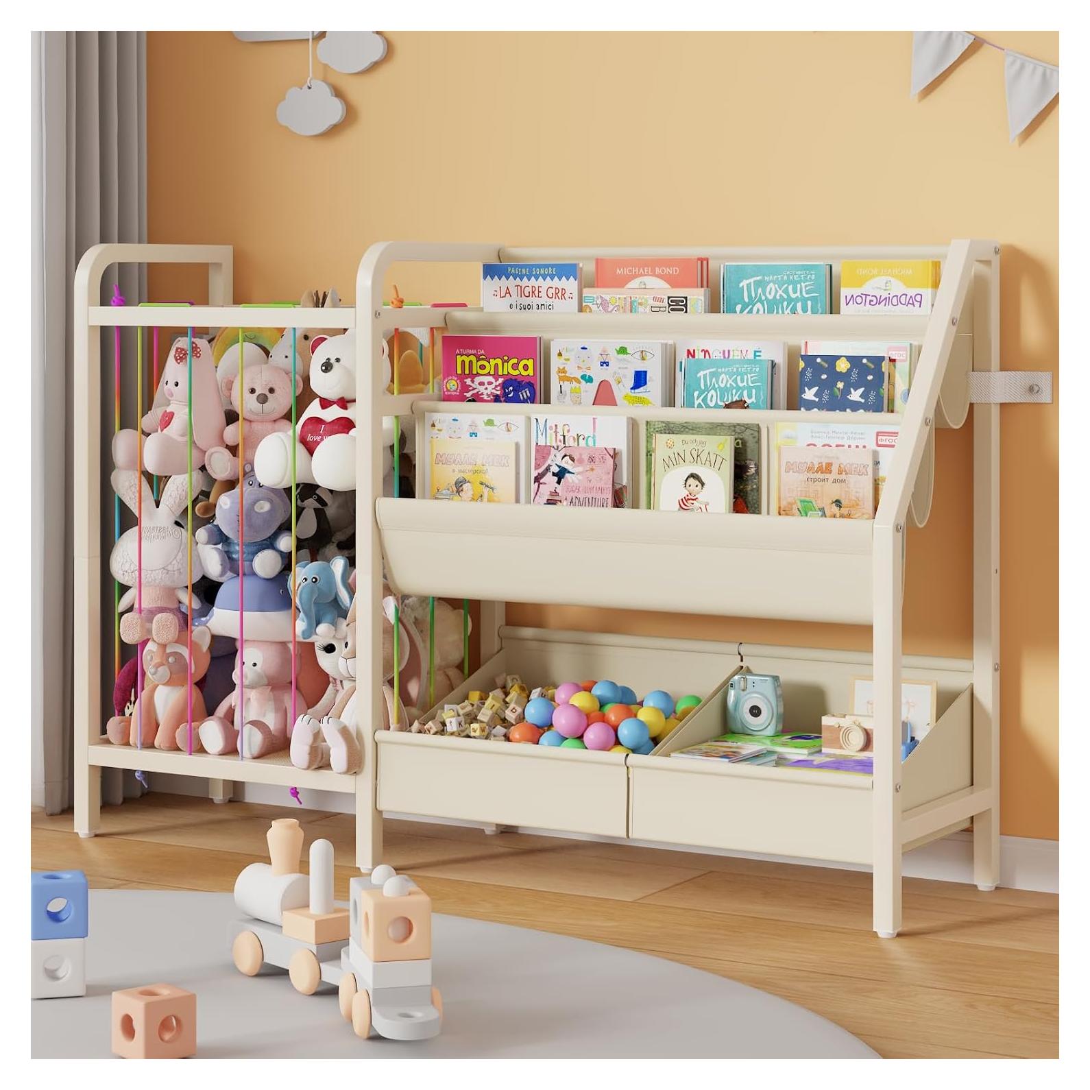 Estantería Infantil CYXPHION B5 con Almacenamiento de Juguetes