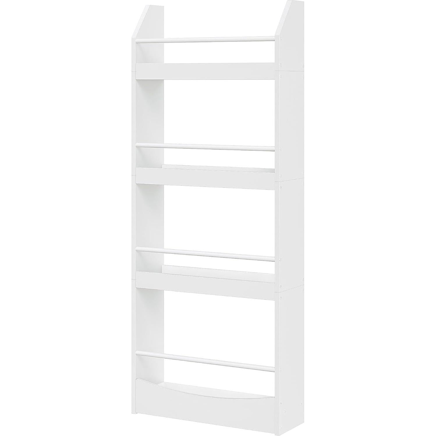 Estantería Infantil Montada en Pared CHOEZON 4 Niveles Blanca