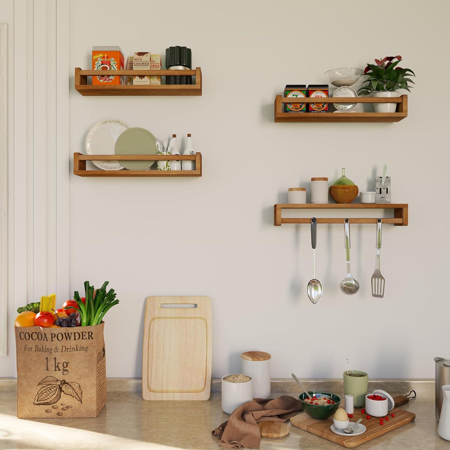 Estanterías Flotantes Heimlove 40.64cm para Guardería - Juego de 2