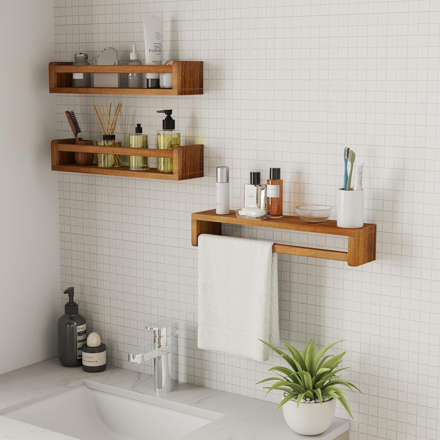 Estanterías Flotantes Heimlove 40.64cm para Guardería - Juego de 2