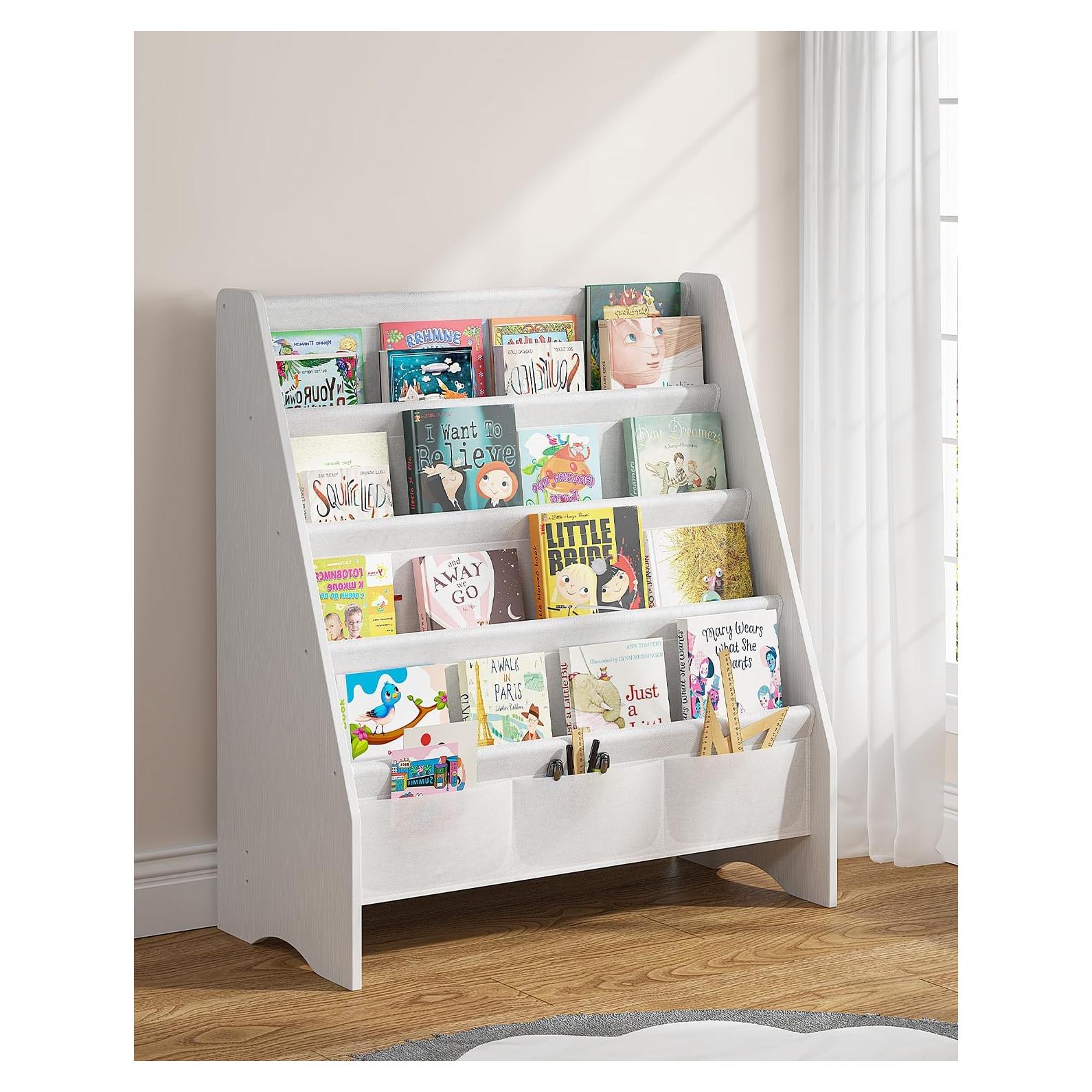 Estantería Infantil SEIRIONE 4 Niveles Eco-Segura Blanca