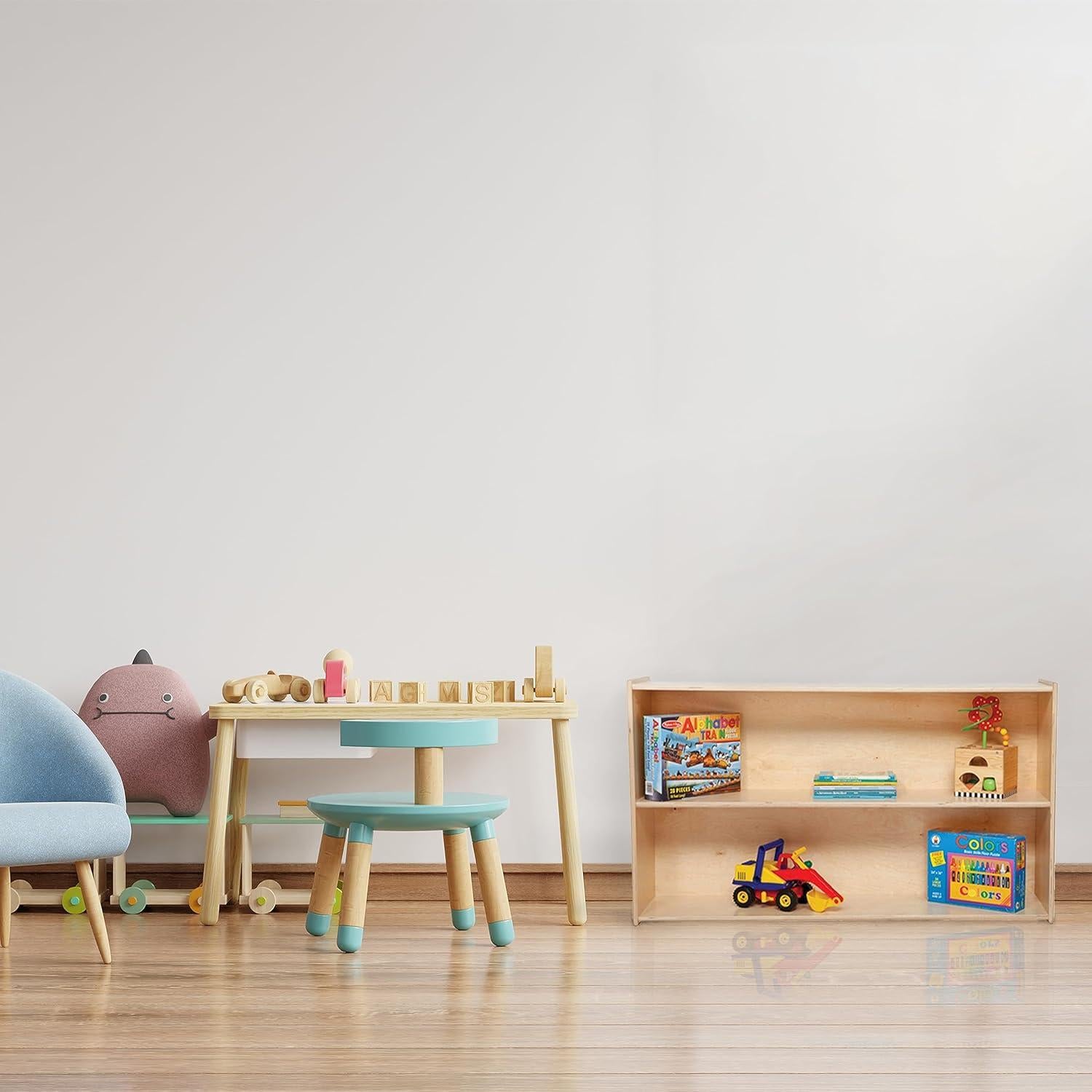 Estantería Horizontal 2 Estantes Contender - Almacenamiento Infantil