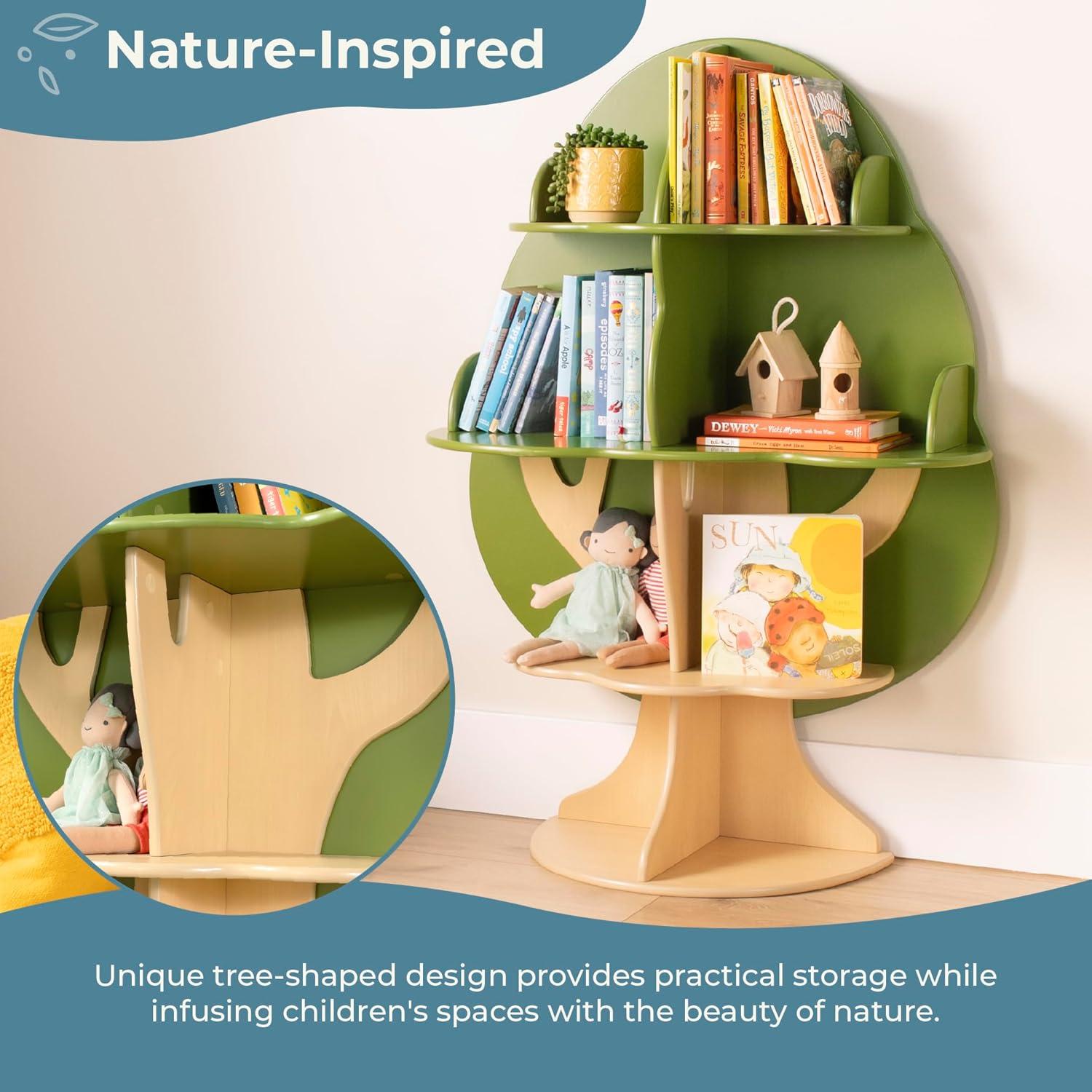 Estantería de Libros en Forma de Árbol Guidecraft 6 Estantes