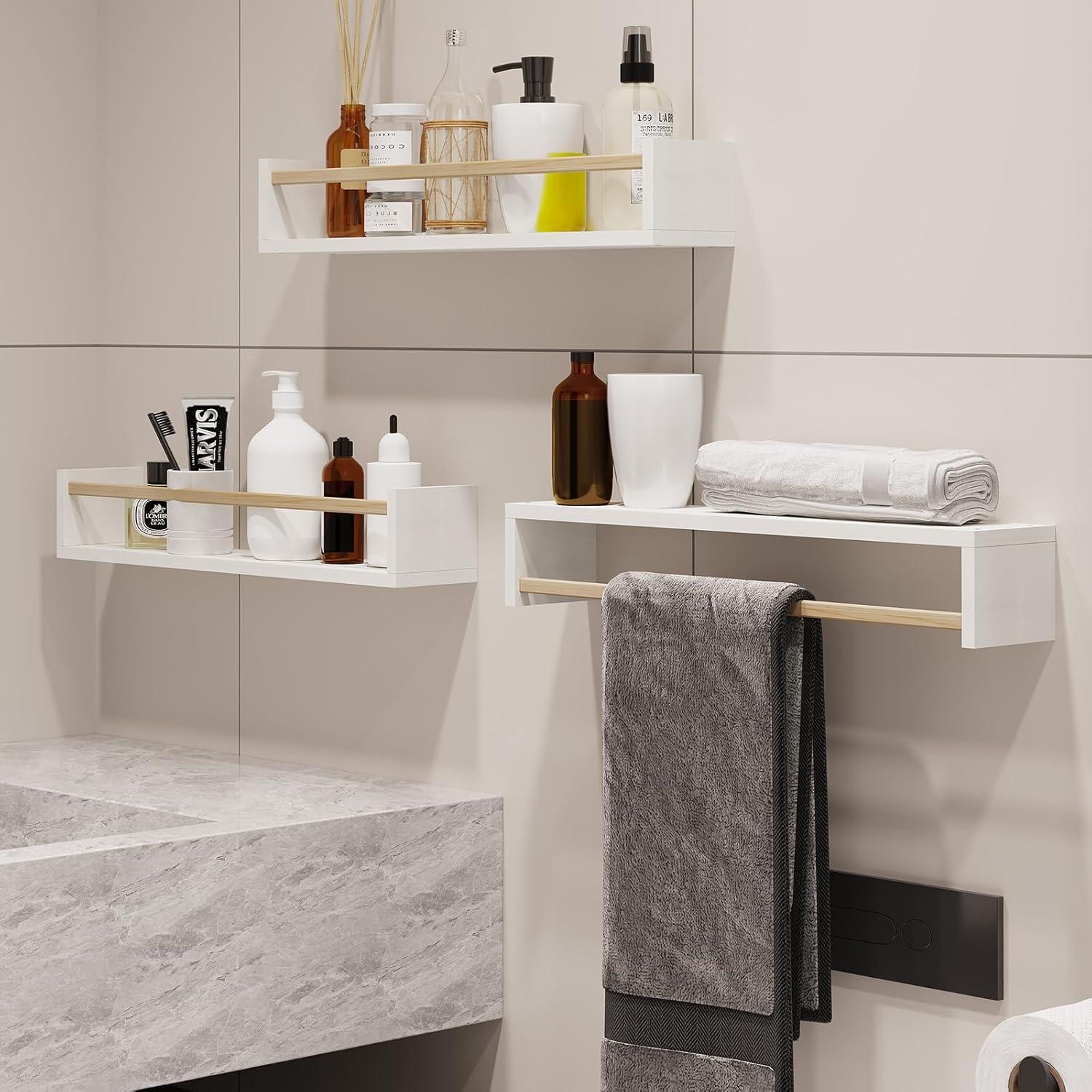 Estanterías Flotantes Fixwal de Madera para Niños - Juego de 3