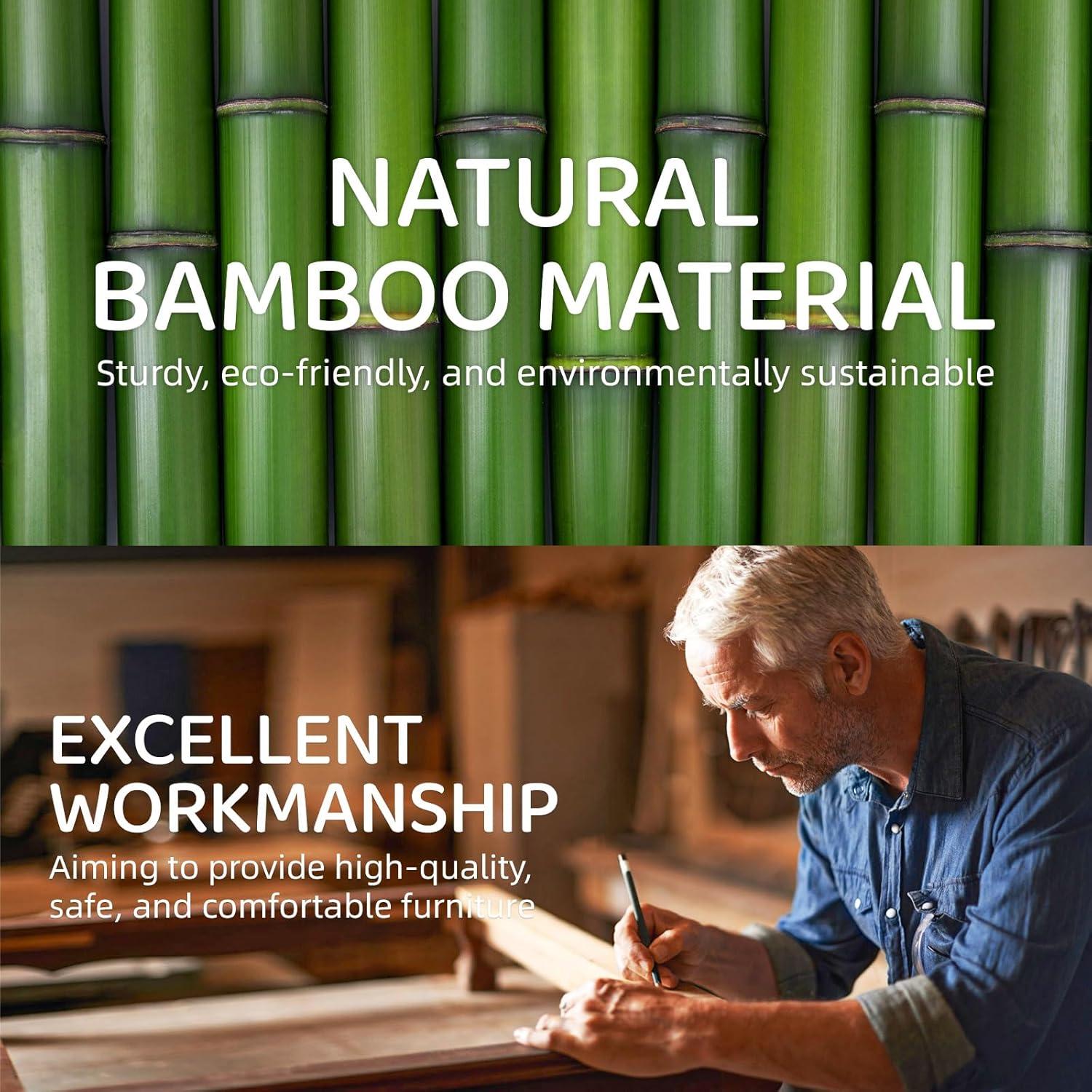 Perchero de Bambú para Niños BAMBOOHOMIE con 6 Estantes