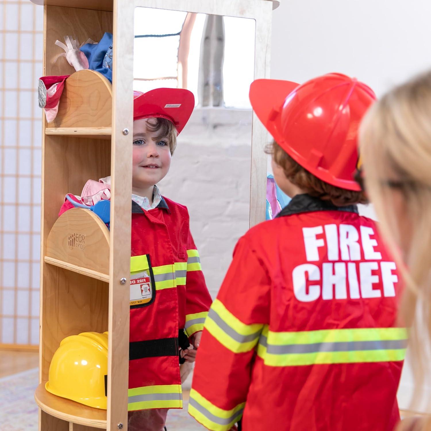 Carrusel Rotatorio de Disfraces ECR4Kids Natural 60cm