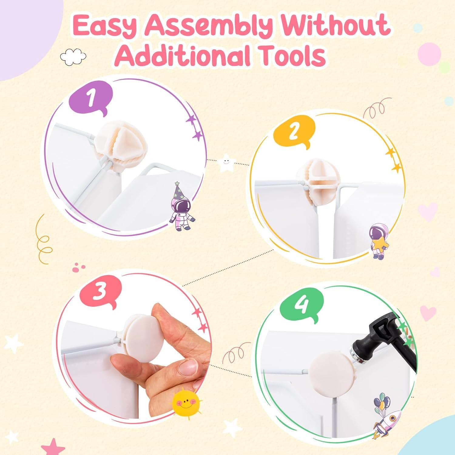 Armario Infantil INFANS Blanco 12 Cubos y 2 Rieles Colgantes