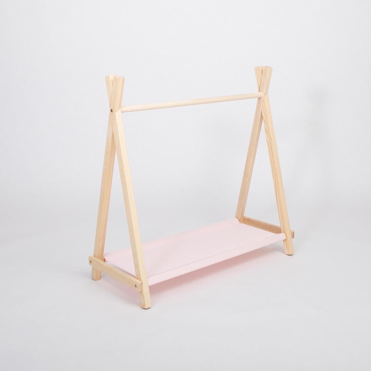 Perchero infantil de madera Sweet Home From Wood - Diseño Montessori