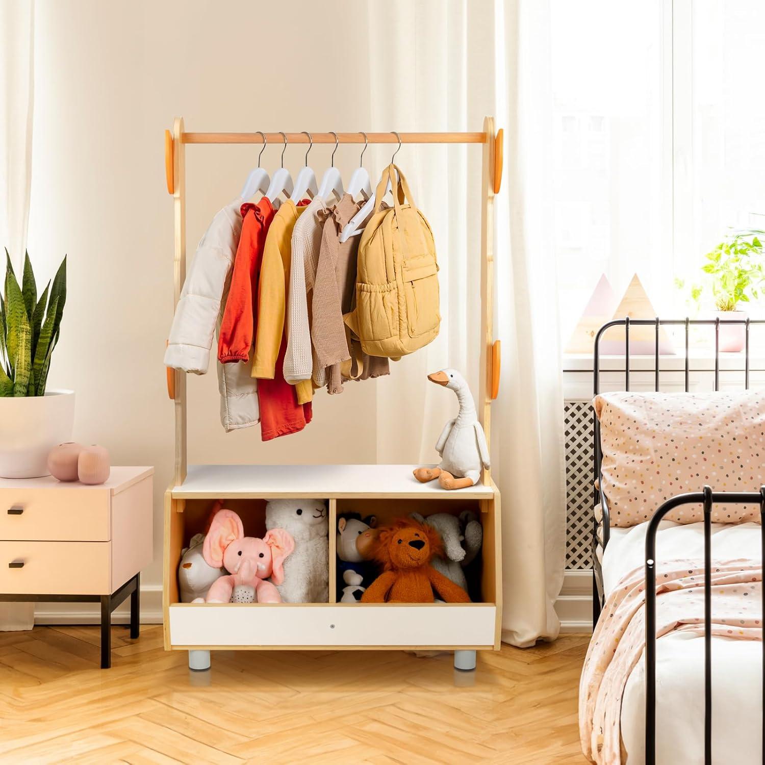 Soporte para Disfraces Infantil OOOK Tree Kids - Almacenamiento 74.9x122.7 cm