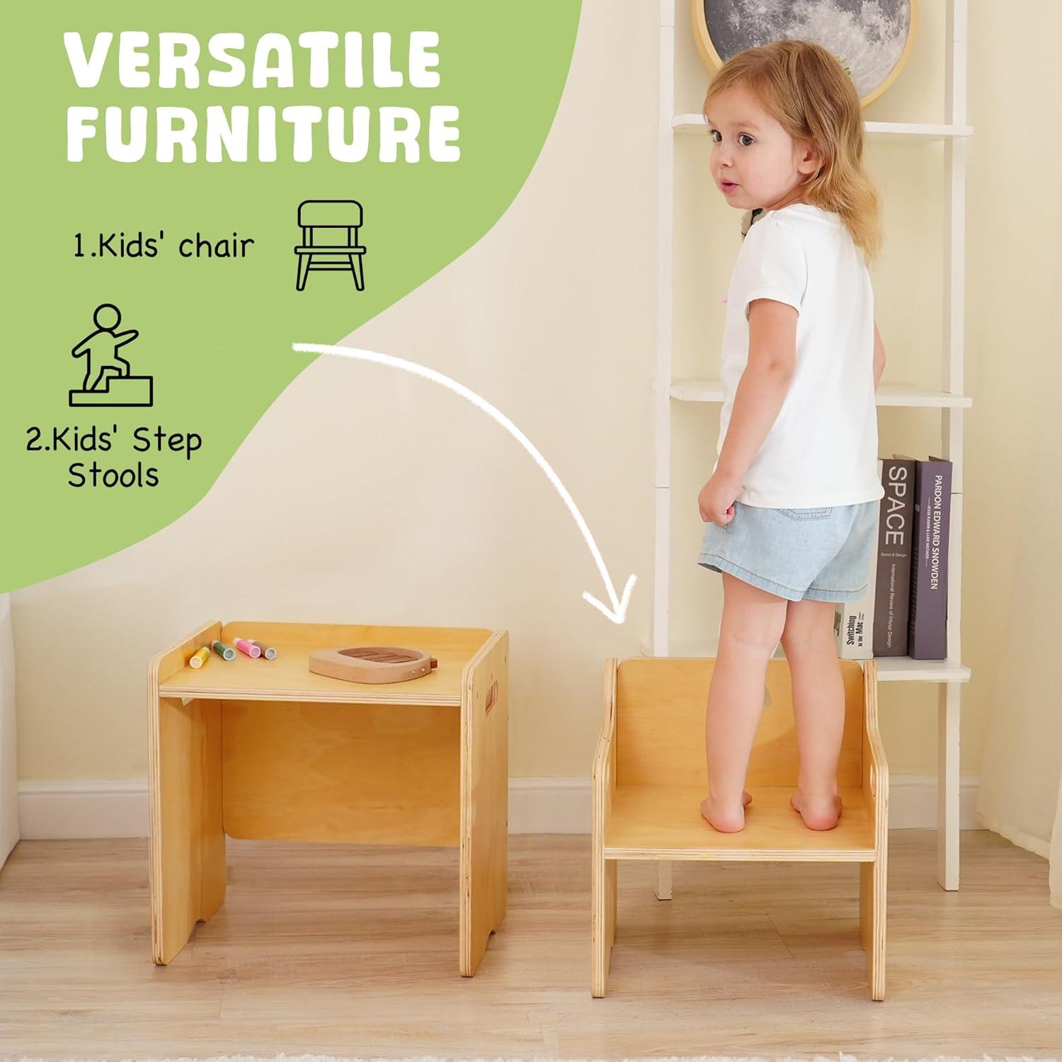 Conjunto Mesa y Silla Montessori MallBest - Altura Ajustable