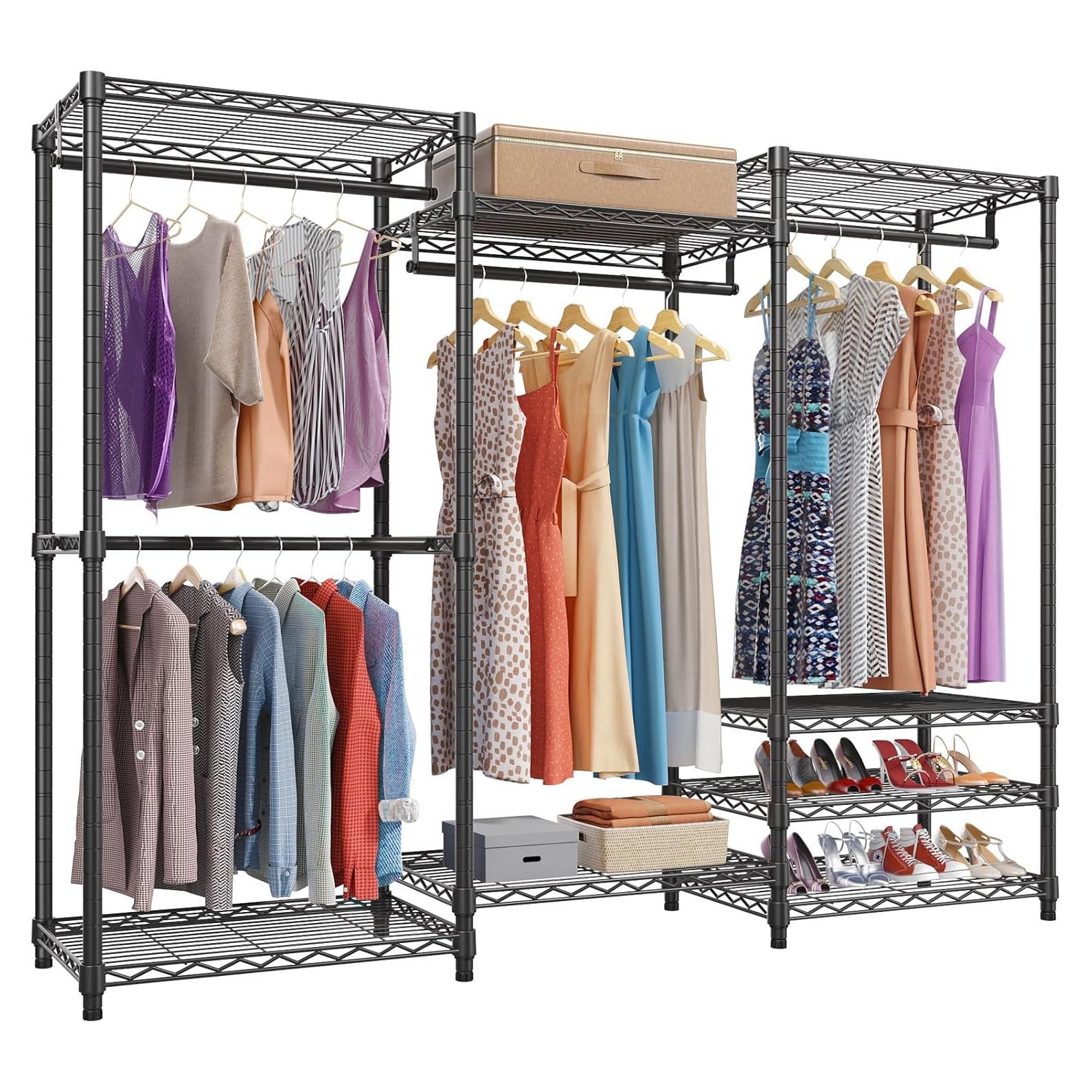 Armario Portátil Rack de Ropa VIPEK V5 403.7 kg Negro