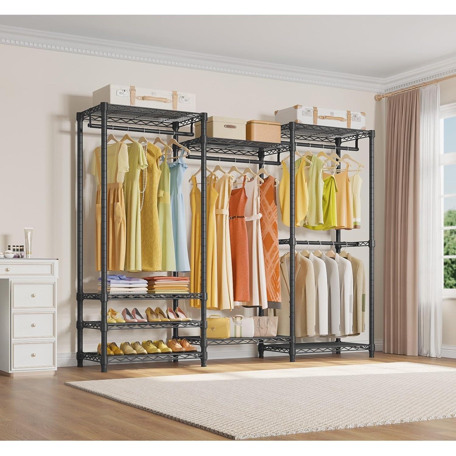 Armario Portátil Rack de Ropa VIPEK V5 403.7 kg Negro