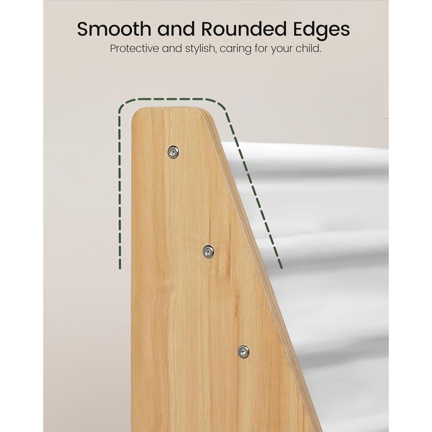 Estantería para Niños CHOEZON 6 Niveles Blanco Natural 80 cm