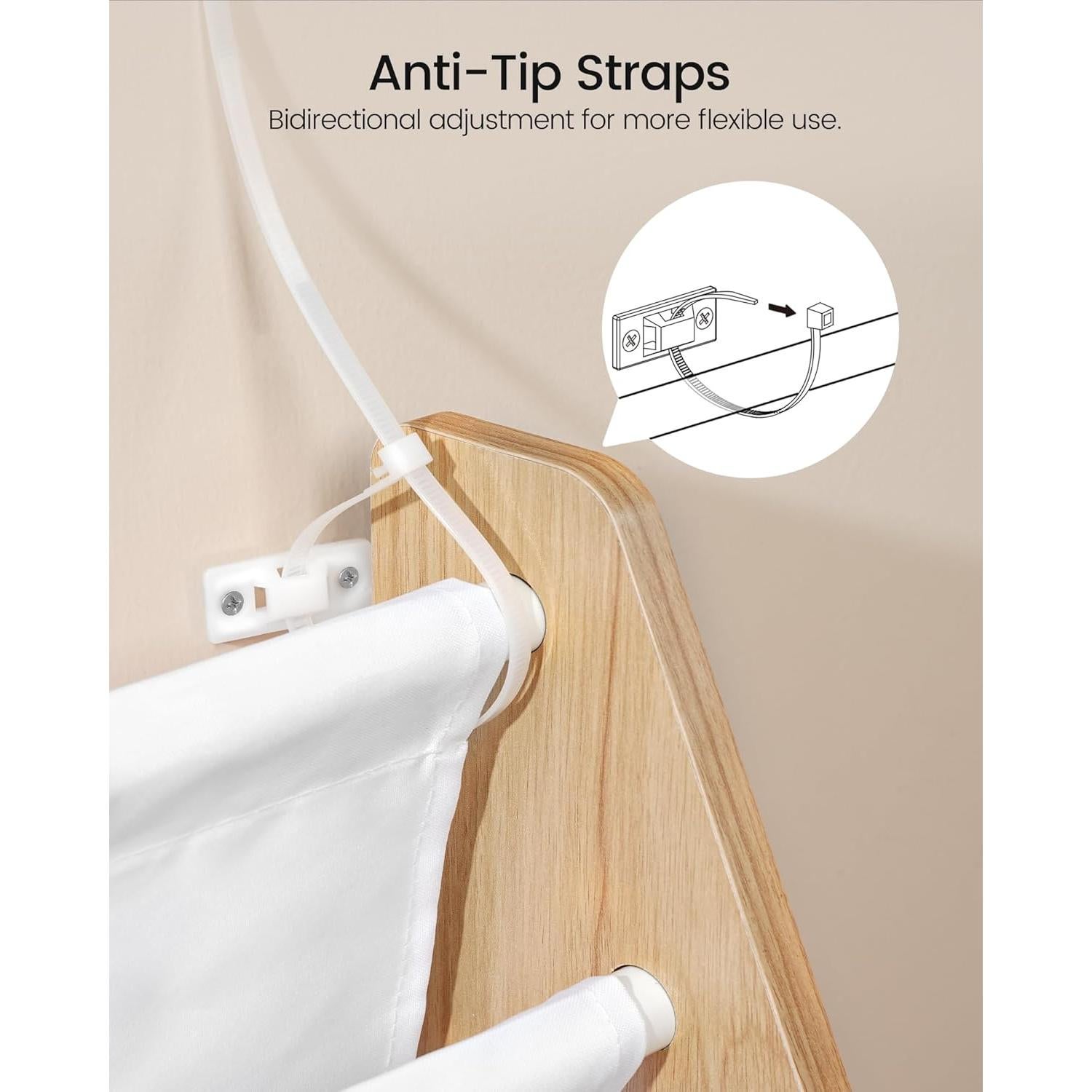 Estantería para Niños CHOEZON 6 Niveles Blanco Natural 80 cm