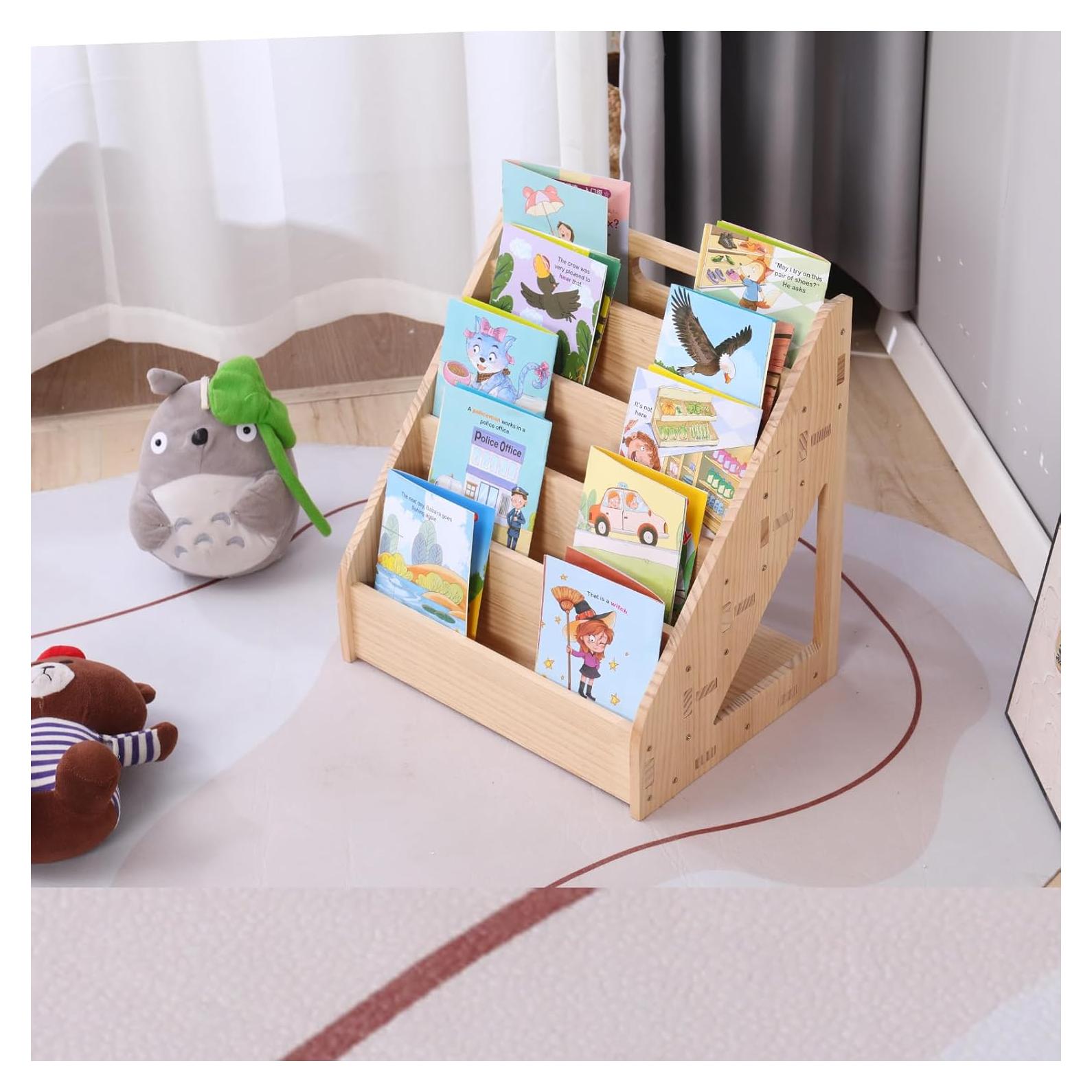 Estantería Montessori Infantil MDKABA 5 Estantes Pino 3.63 kg