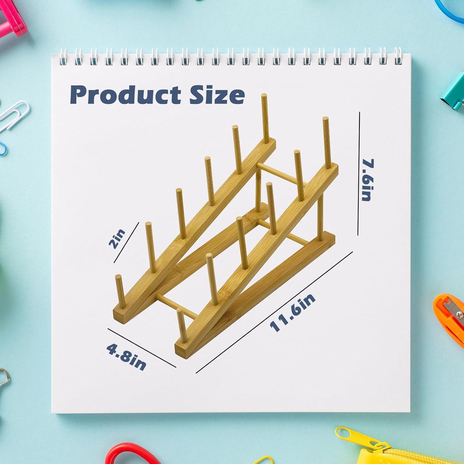 Estantería para Niños AAiphuwew 2 Piezas de Madera 5 Niveles