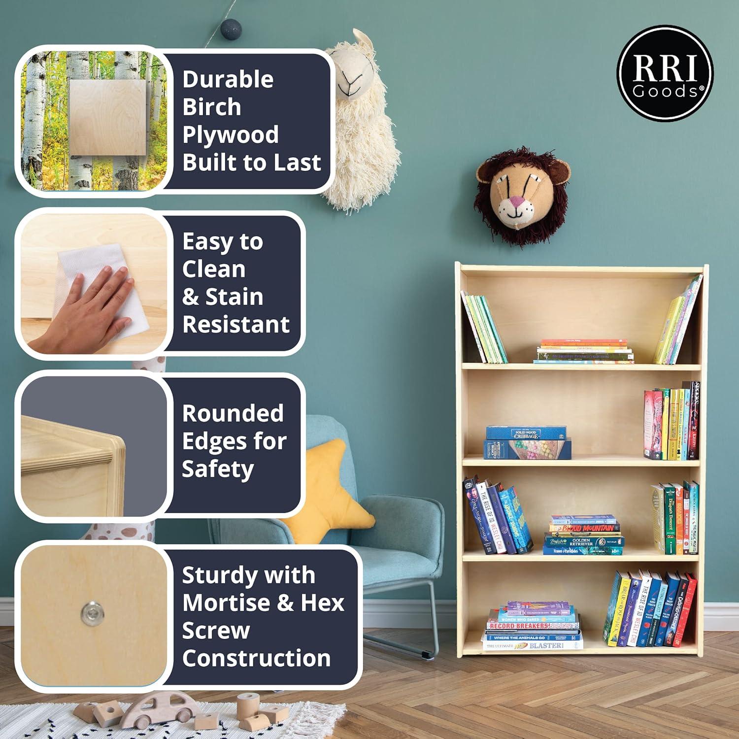 Armario de Abrigos RRI Goods 5 Secciones Madera Infantil