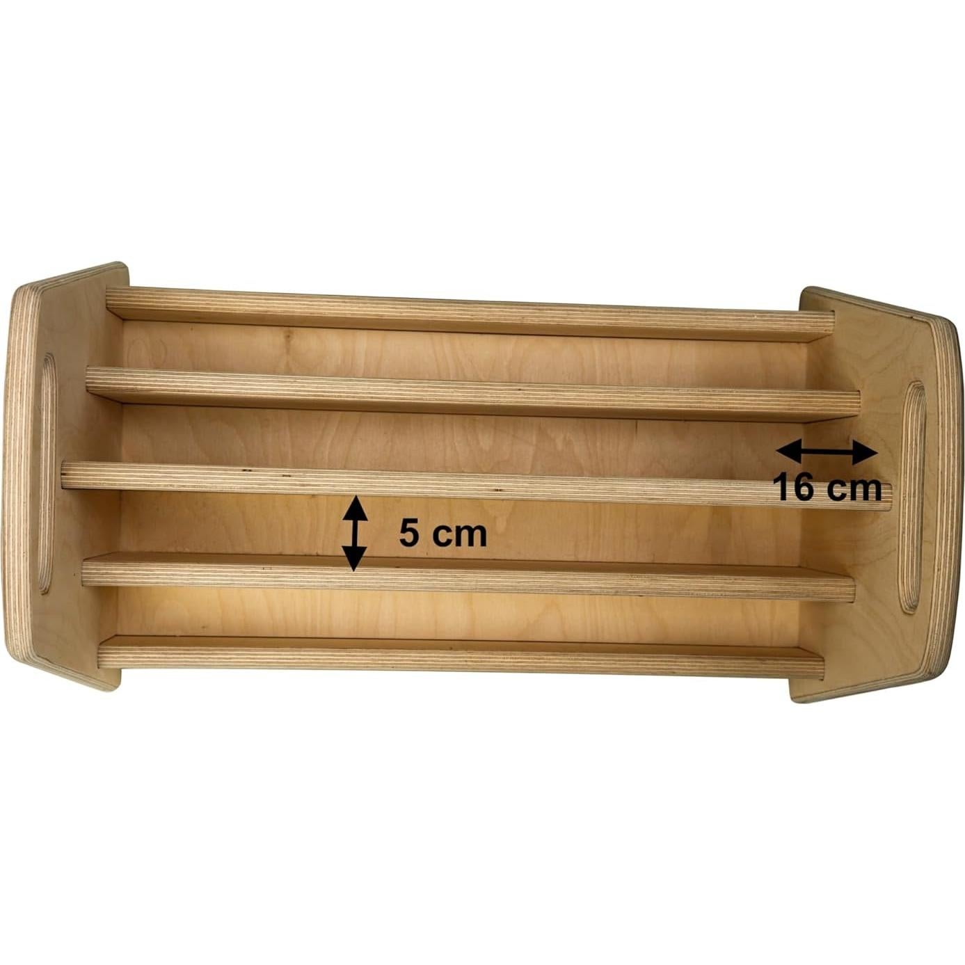 Estantería Montessori Kidodido Mediana de Madera Natural