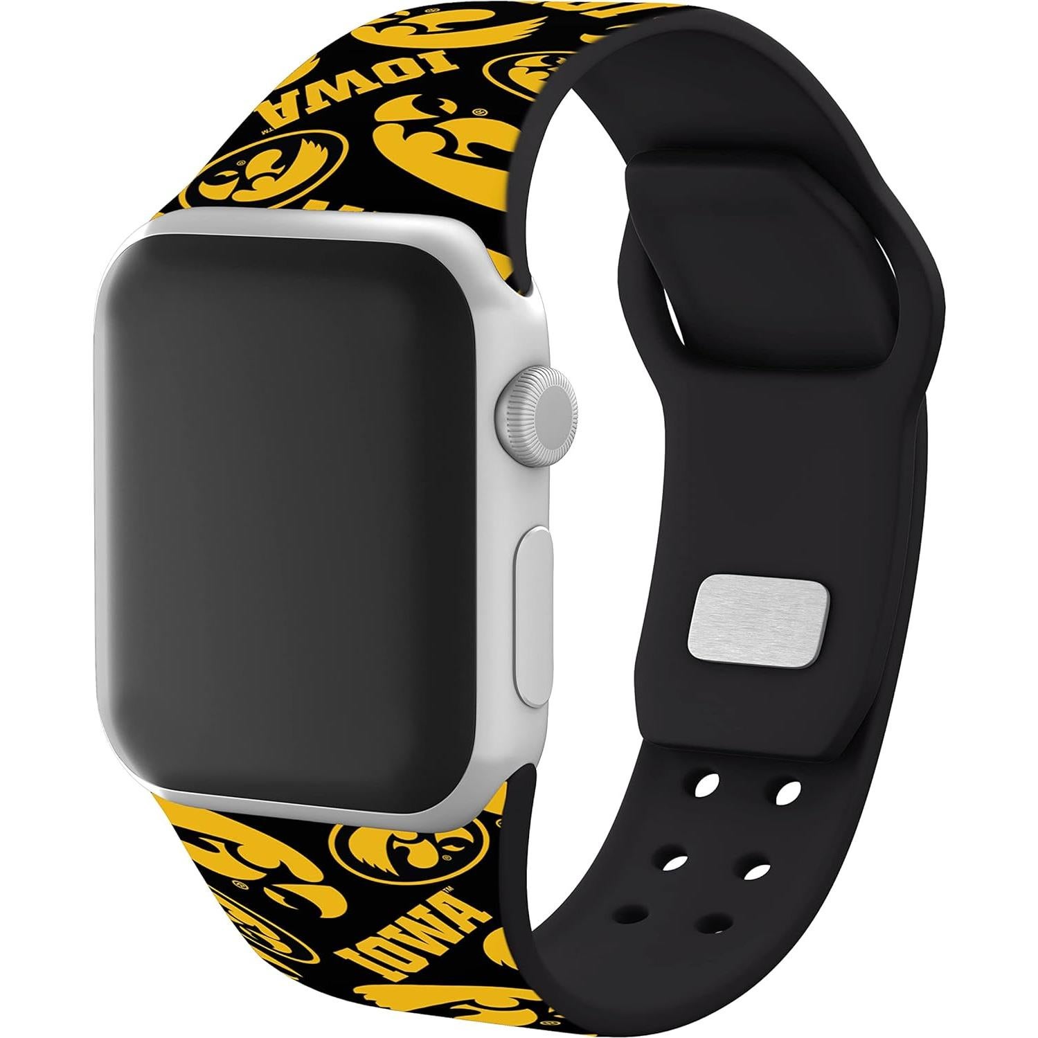 Banda HD Affinity Iowa Hawkeyes para Apple Watch y AirPods