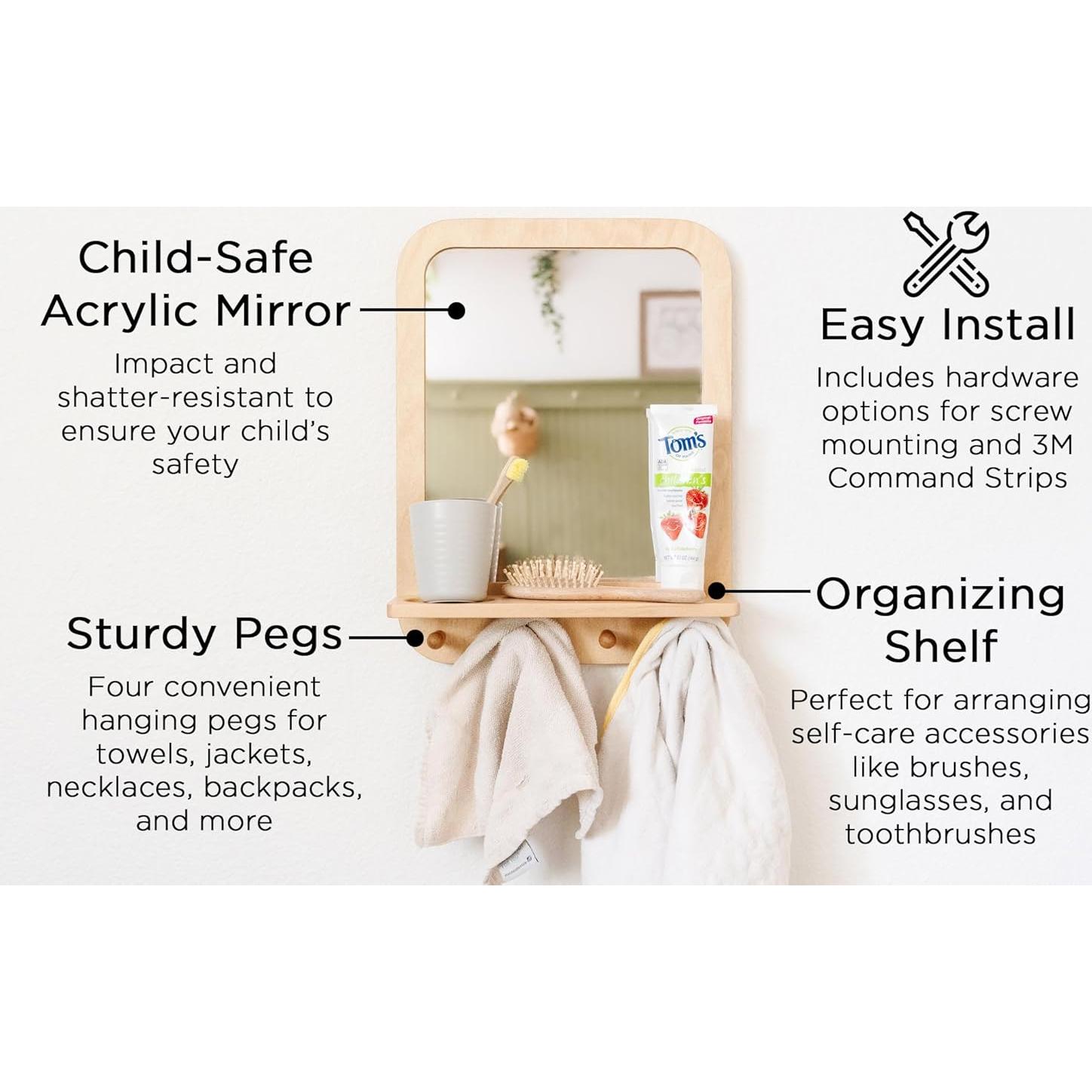 Conjunto de Muebles Montessori & Me - Mesa, Sillas y Estantería