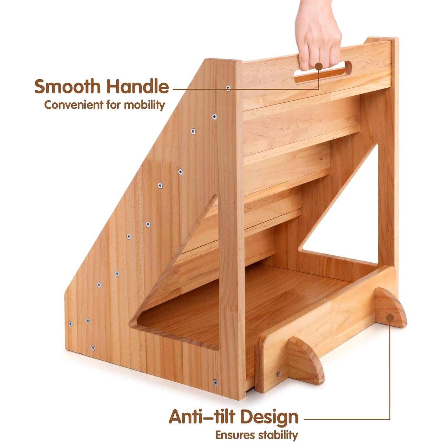 Estantería Montessori Old Canal 5 Niveles para Niños