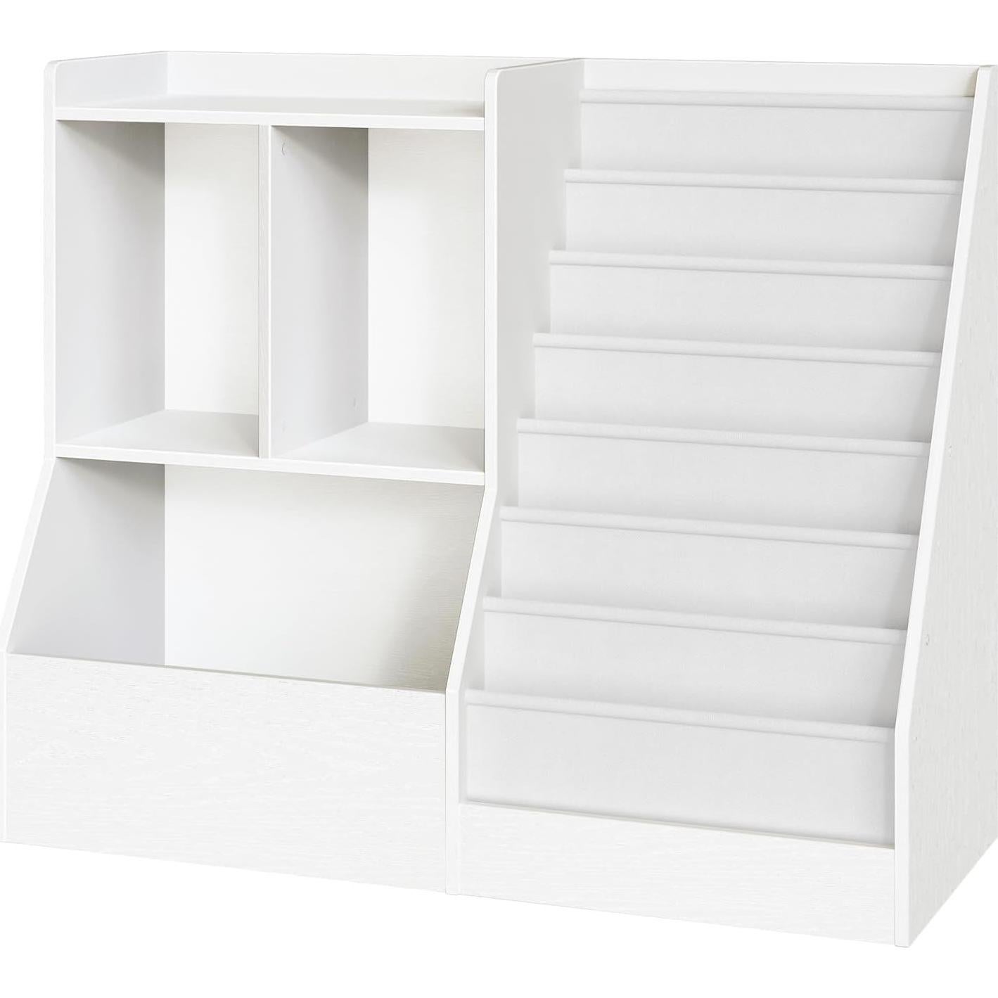 Estantería para Niños MAHANCRIS BKWT7301 Blanca 7 Estantes