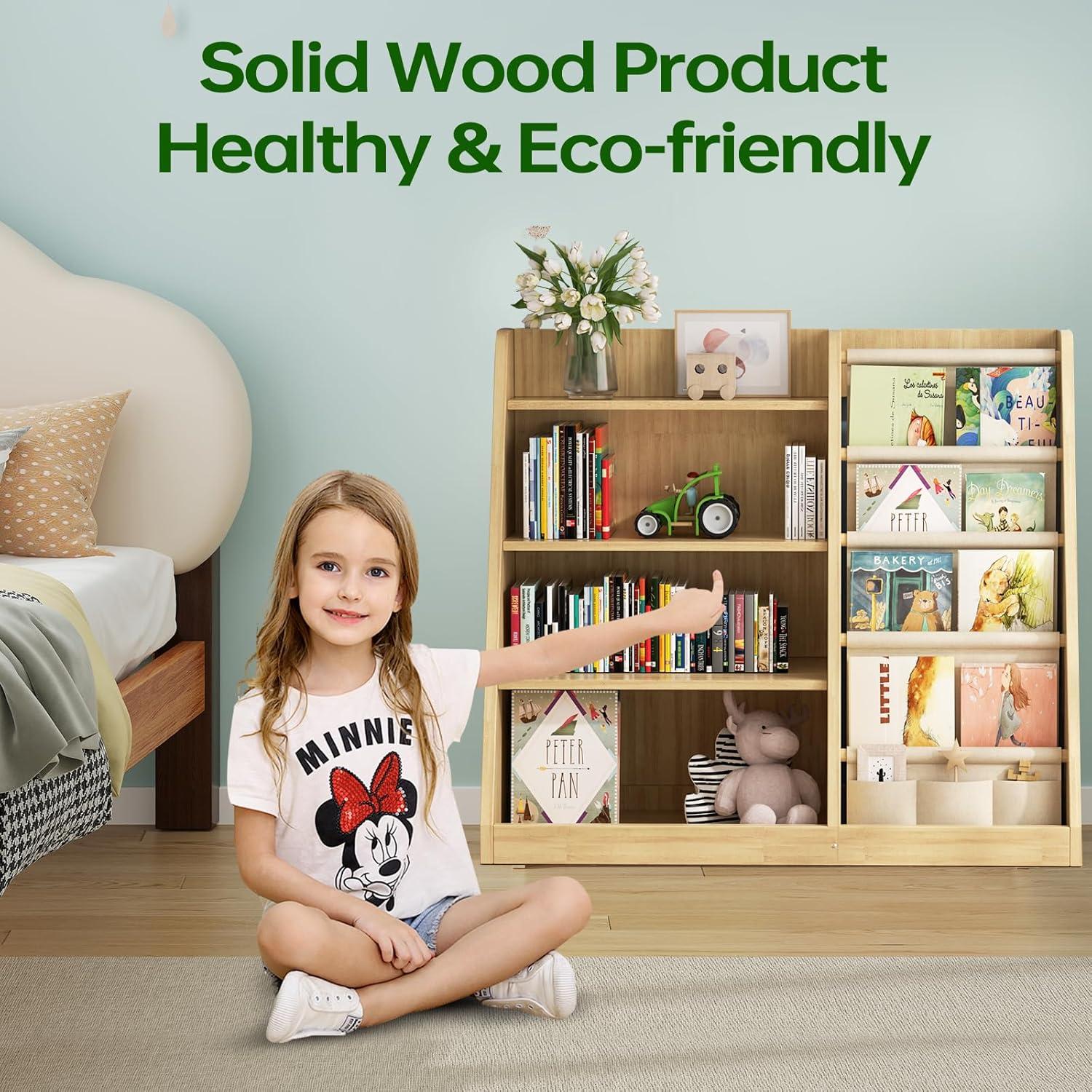 Estantería de Libros y Organizador de Juguetes EXPERLAM 4 Niveles