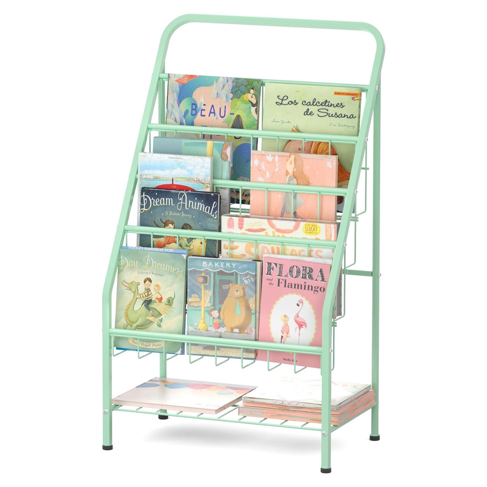 Estantería JAQ Verde para Niños 4 Niveles 65.2 cm