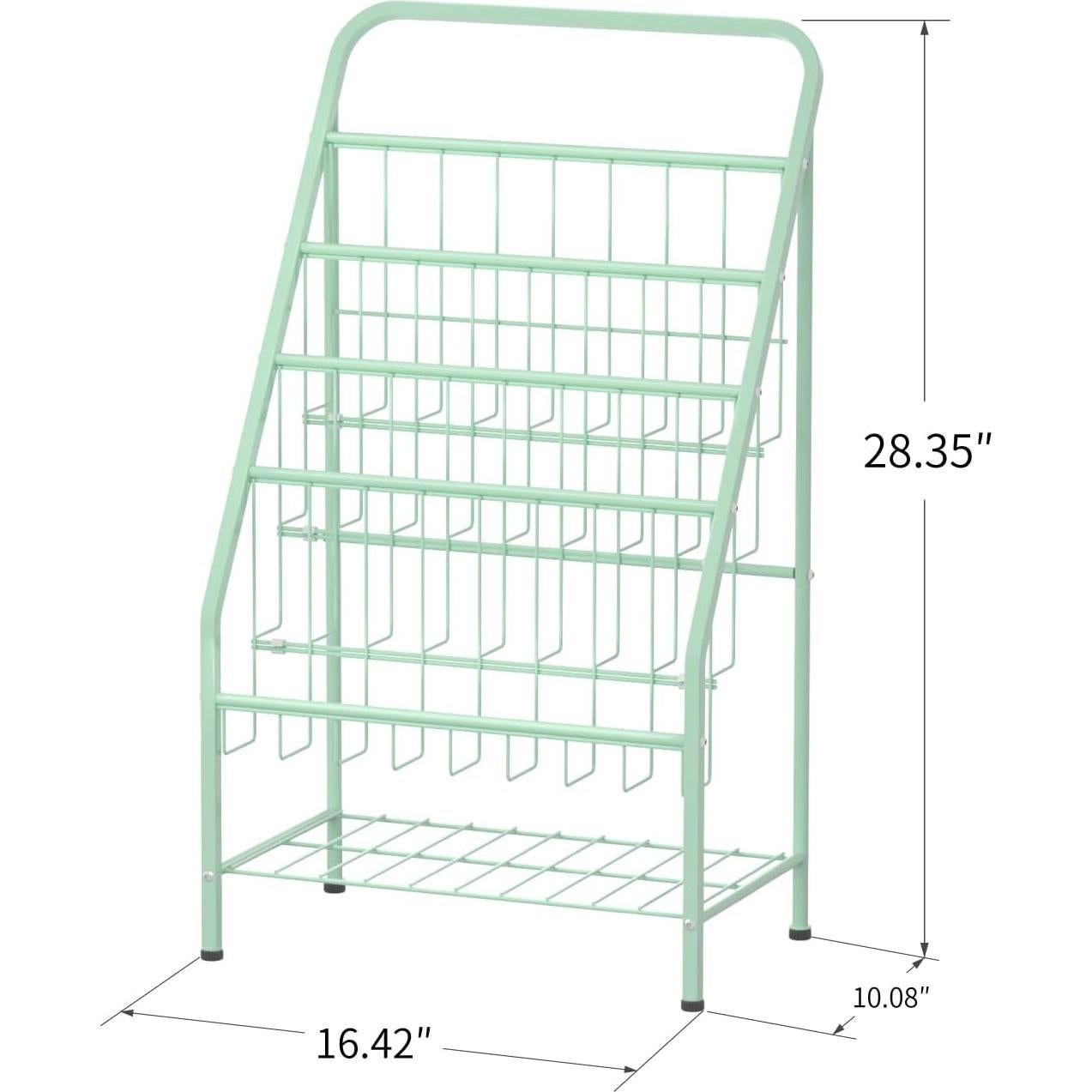 Estantería JAQ Verde para Niños 4 Niveles 65.2 cm