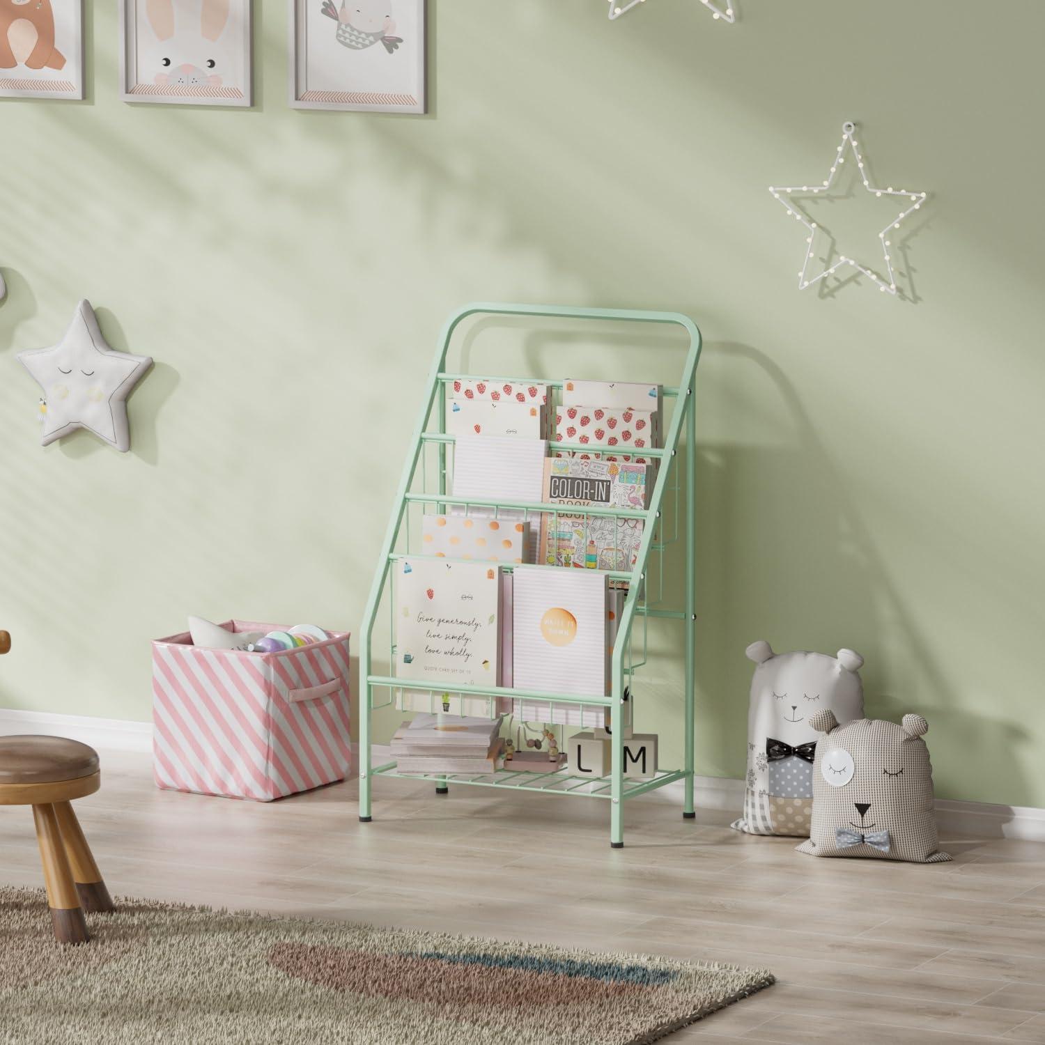 Estantería JAQ Verde para Niños 4 Niveles 65.2 cm