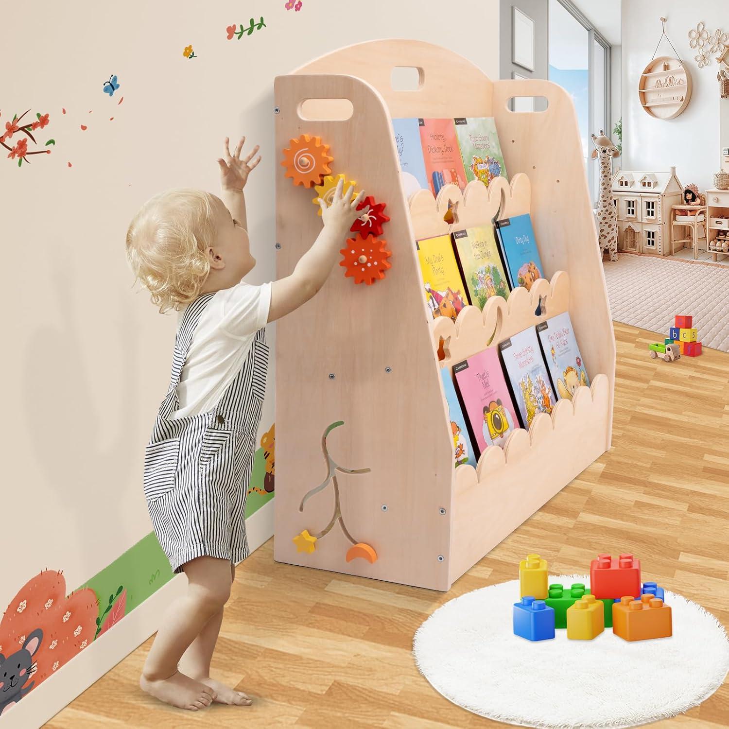 Estantería Infantil Montessori Weihnacht 3 Niveles 75 cm