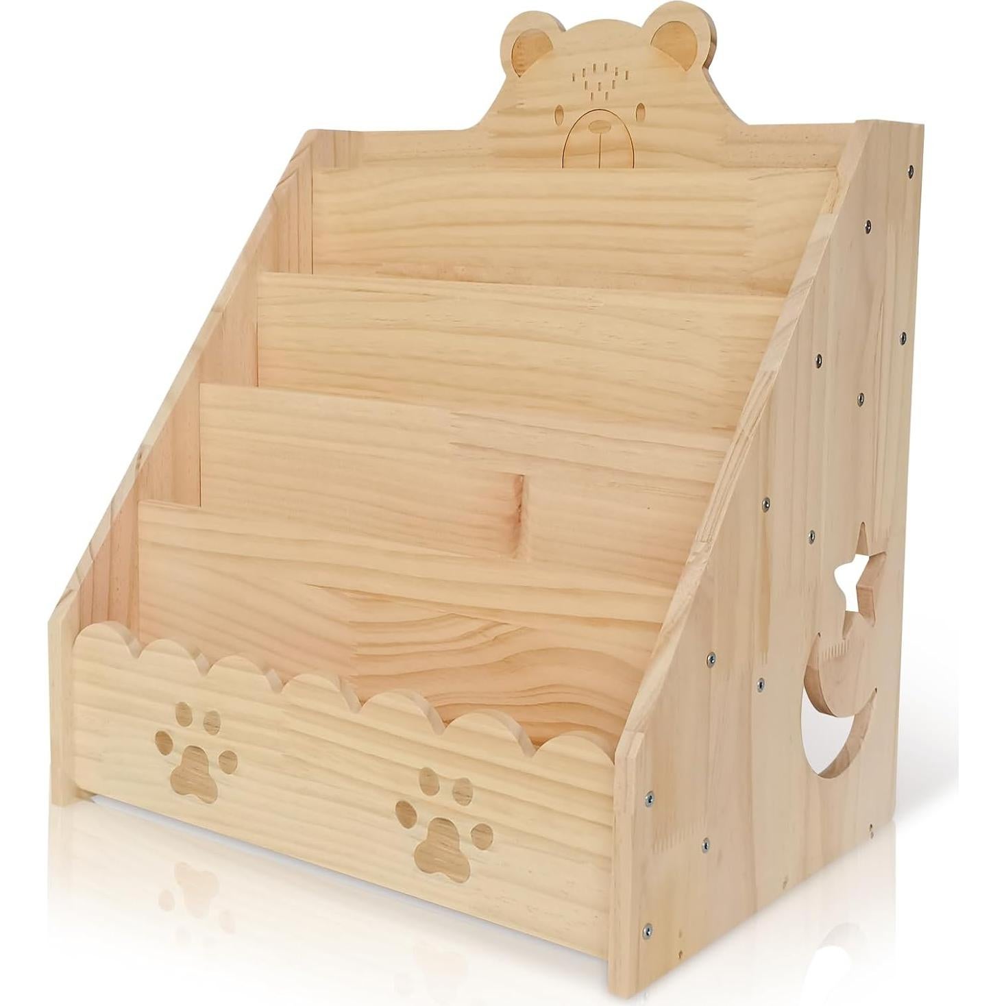 Estantería de Madera Montessori Stranthother 5 Niveles 41.9x30.4cm