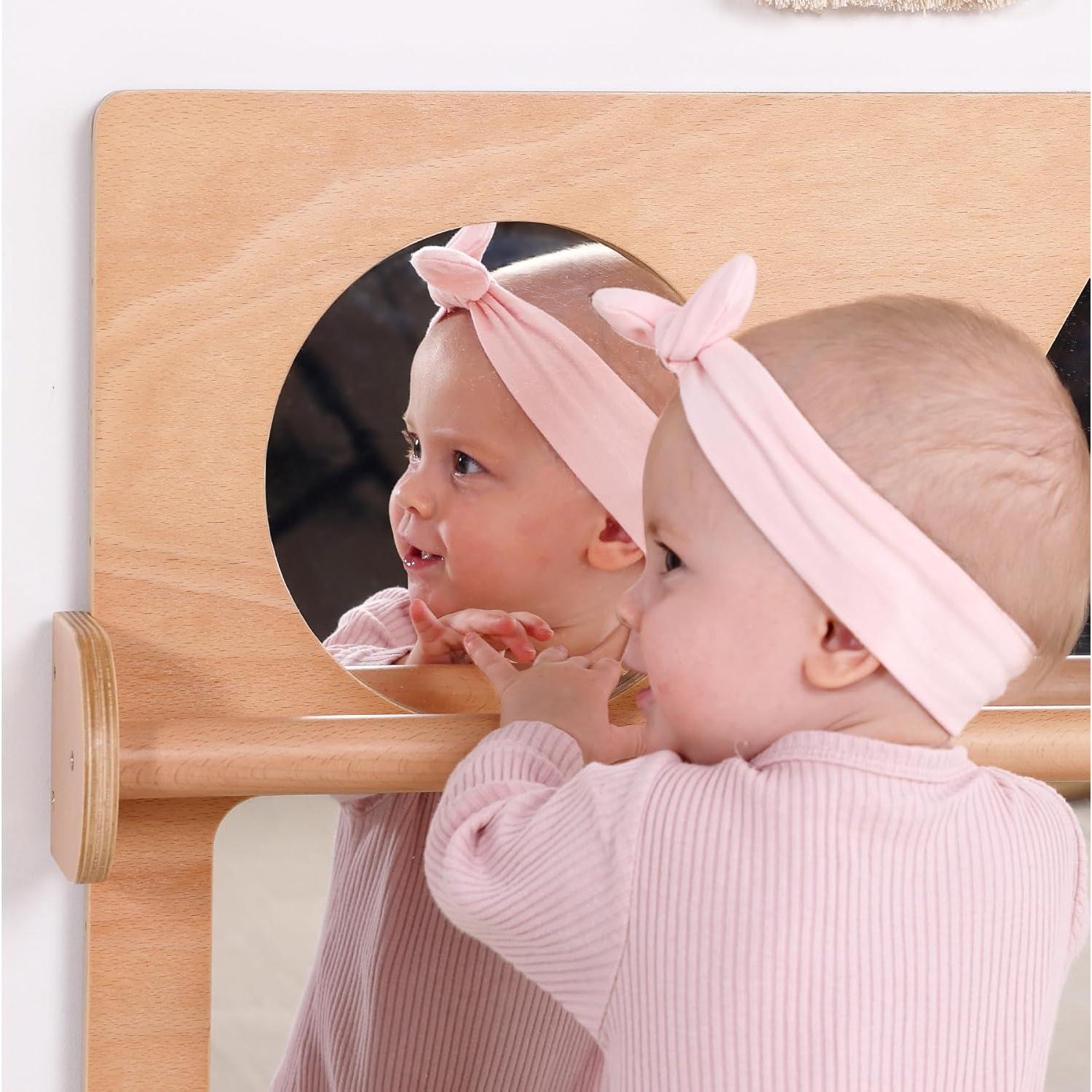 Espejo Sensorial Irrompible Bolocon con Barra Elevación 57.9x115.8cm