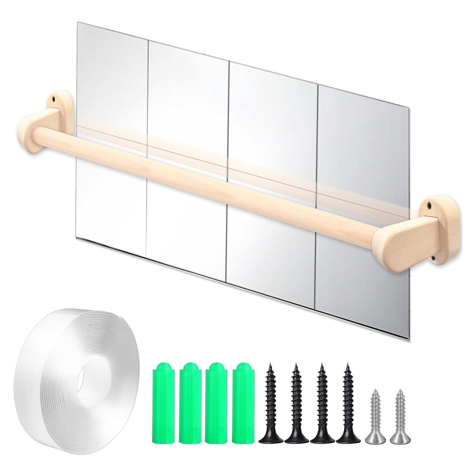 Espejo Montessori con Barra de Levantamiento Yiqiying 91.2x40.6 cm