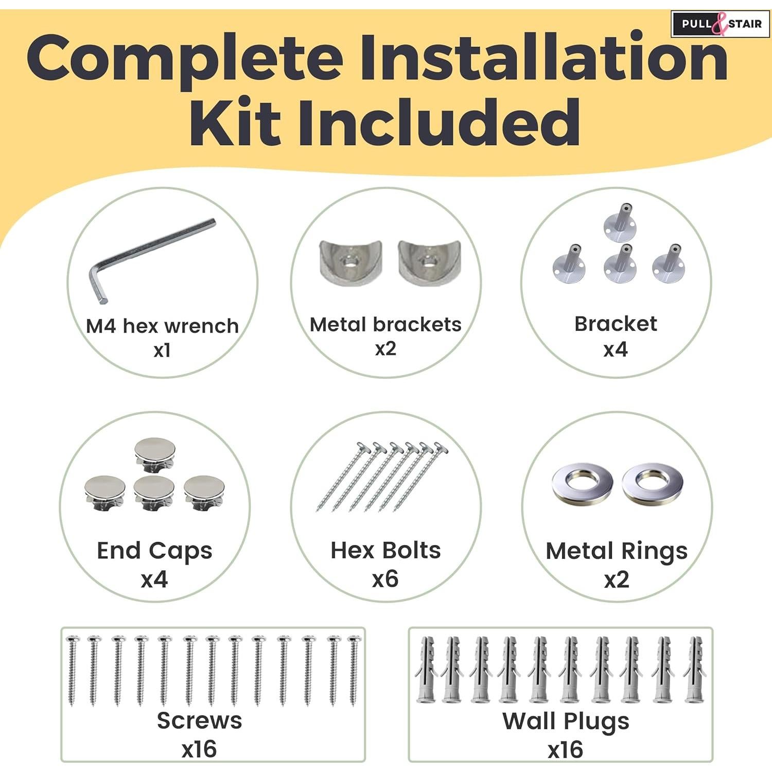 Juego de Espejo de Coordinación Montessori Pull and Stair - Barra de Dominadas y Espejo Irrompible