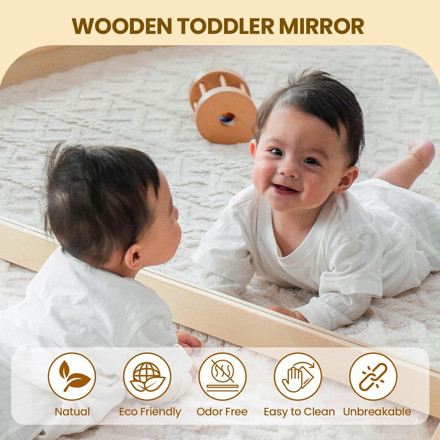 Espejo de Coordinación Montessori XIHAToy 120x60 cm Acrílico