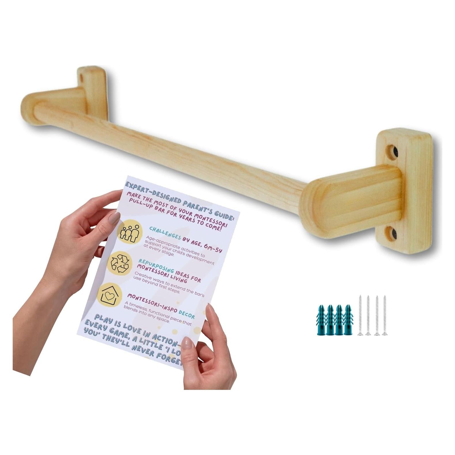 Barra de Tirar Montessori MonSensory 82.5 cm para Bebés