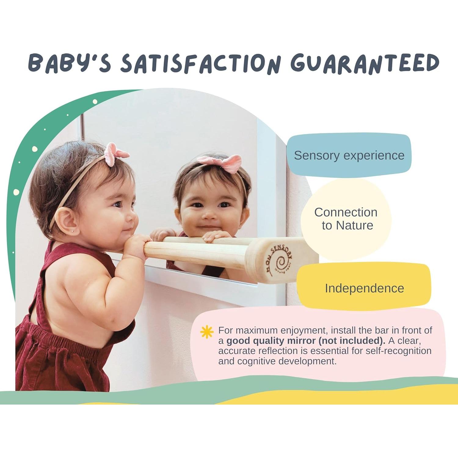 Barra de Tirar Montessori MonSensory 82.5 cm para Bebés