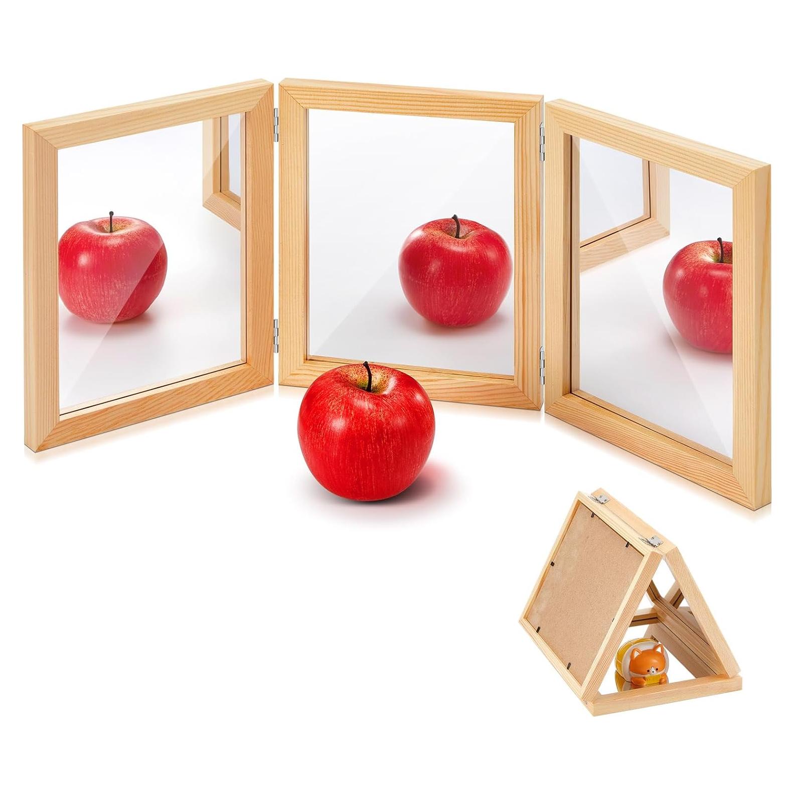 Espejo Montessori Threehoney 3 Paneles Acrílico 51.6x22 cm