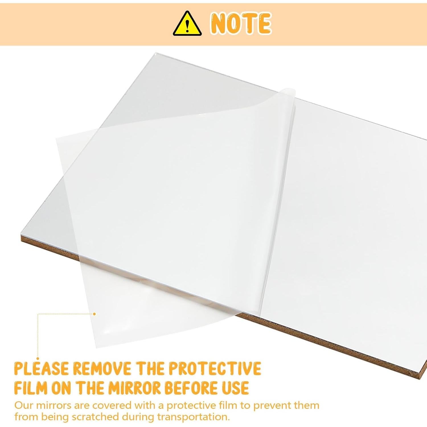 Espejo Montessori Threehoney 3 Paneles Acrílico 51.6x22 cm